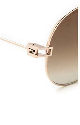 Givenchy MIddle Rim Aviator Sunglasses