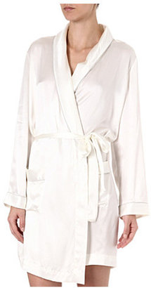 Bodas Silk short robe