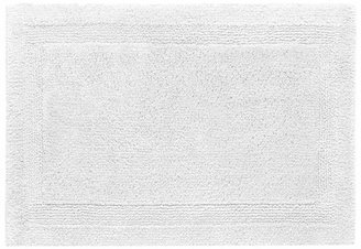 Abyss Super Pile small reversible bath mat White