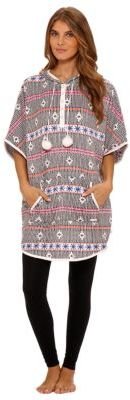 Kensie Chilled Out Short-Sleeve Poncho