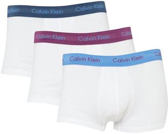 Calvin Klein Men's 3 pack contrast waistband