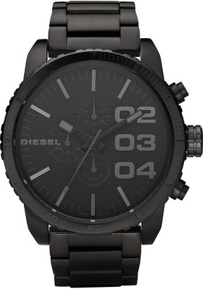 Diesel Dz4207 double down mens black bracelet watch