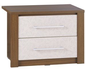 & Lucerne 2-drawer Bedside Table
