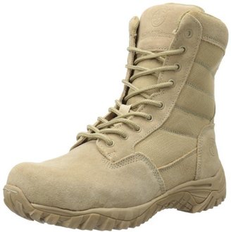 Smith & Wesson Men's Suede Zipper Tac Work Boot