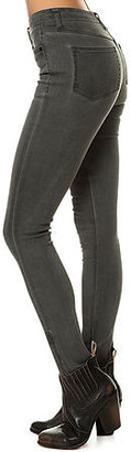Comune The Naomi Mid Rise Skinny Jeans in Navy Gray