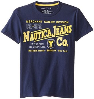 Nautica Big Boys' Jeans Co Tee