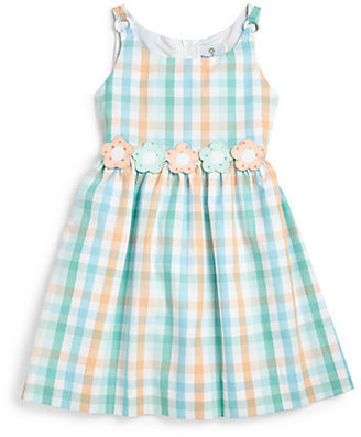 Florence Eiseman Toddler's & Little Girl's Floral Gingham Dress