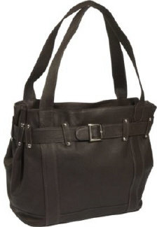 Piel Large Belted Tote