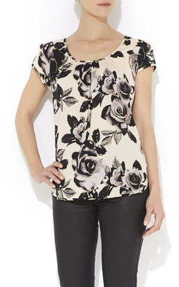 Wallis Stone Floral Shell Top