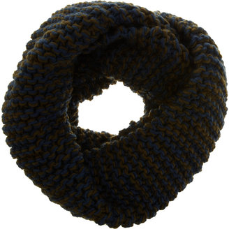 Hat Attack Bicolor Knit Eternity Scarf