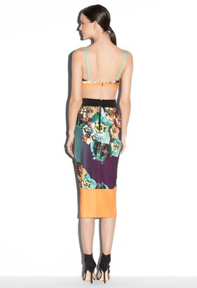 Milly Long Pencil Skirt