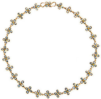 Marie Helene De Taillac Aquamarine & yellow-gold necklace