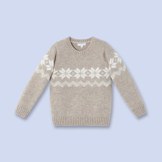 Jacadi Wool-blend snowflake sweater