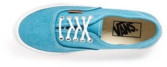 Vans 'Authentic - Slim' Washed Sneaker (Women)