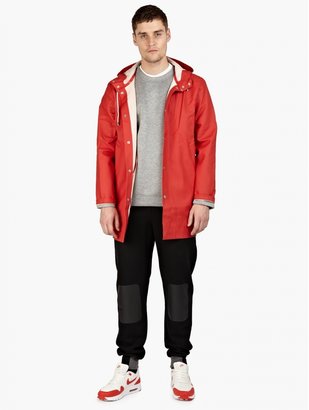 Stutterheim Men's Red Stockholm Raincoat