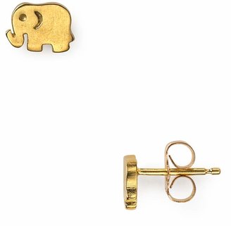 Dogeared Little Elephant Stud Earrings