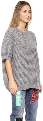 Marc by Marc Jacobs Walley Short Sleeve Sweater