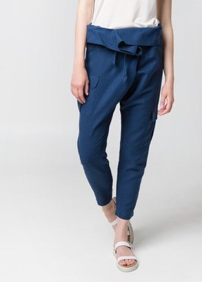 MANGO Outlet Wrap Baggy Trousers