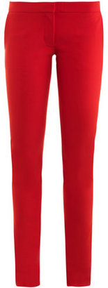 Stella McCartney TROUSERS IVY ICONIC COTTON STR Red