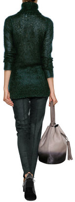 Michael Kors Collection Mohair-Wool Turtleneck Pullover