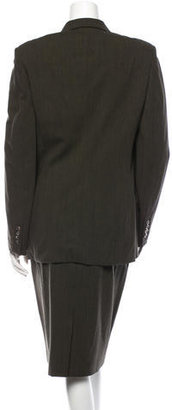 Piazza Sempione Wool Skirt Suit