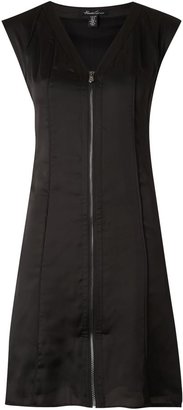 Kenneth Cole V-neck dress with zip