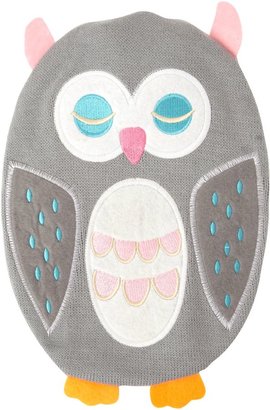 House of Fraser Natural Products Grey owl hot water bottle