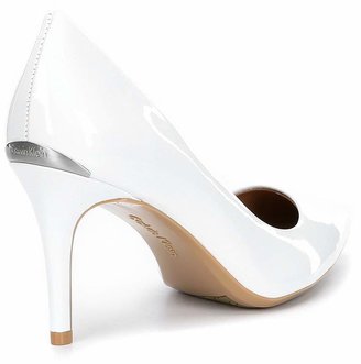 Calvin Klein Gayle Patent Leather Pointed-Toe Pumps