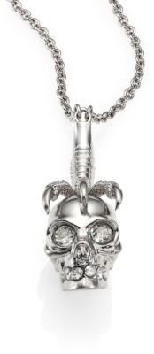 Alexander McQueen Skull Claw Pendant Necklace