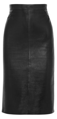 Givenchy Pencil Skirt in Black Leather