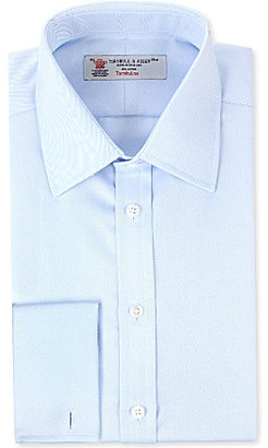 Turnbull & Asser Twill regular-fit double-cuff shirt - for Men