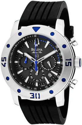 Bulova Men's Stainless Steel Chronograph Watch