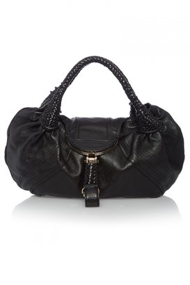 Fendi Spy Leather Hobo Bag