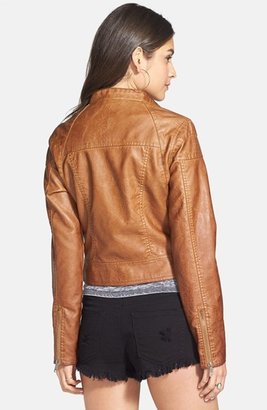 Joujou Jou Jou Faux Leather Moto Jacket (Juniors)