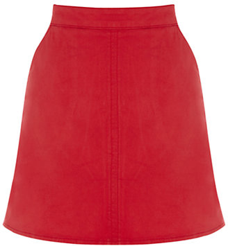 Oasis Fleur Skirt, Rich Red