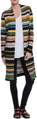 Missoni Crochet Knit Cardigan