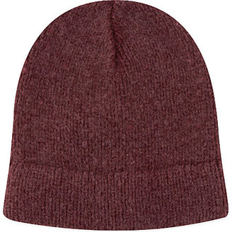 Boglioli Knitted Merino wool beanie hat - for Men