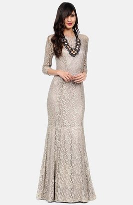 Kay Unger Lace Gown