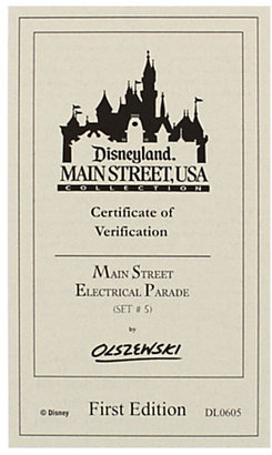 Disney Main Street Electrical Parade Miniature by Olszewski - Set 5 ''To Honor America''