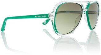 Michael Kors Green zoey sunglasses