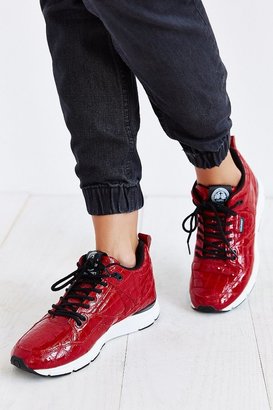 Gourmet LXL Red Croc Leather Sneaker