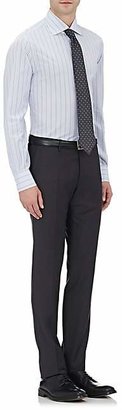 Incotex Men's S-Body Slim Wool Trousers - Charcoal