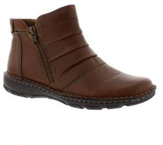 Earth Spirit Almond ladies 'New Mexico' ankle boots with zip