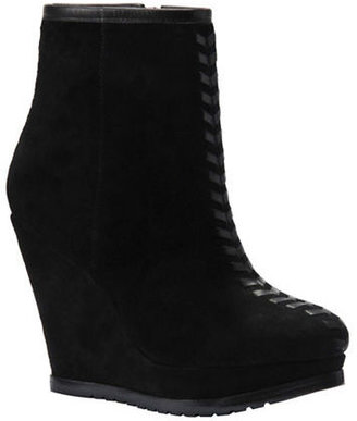 Isola Zurich Suede Wedge Ankle Boots
