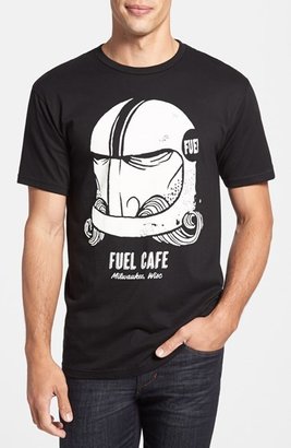 HORSES CUT SHOP 'Fuel Café Helmet' T-Shirt