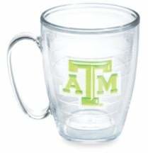 Tervis Texas A & M University Aggies Emblem 15-Ounce Tumbler in Neon Green