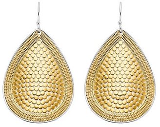 Anna Beck Plated Large Teardrop Earrings