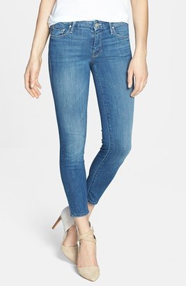 Mother 'The Looker' Crop Skinny Jeans (Medium Kitty)