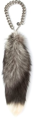 Alexander McQueen fox fur necklace