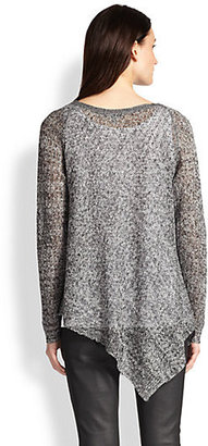 Eileen Fisher Marled Linen Sweater